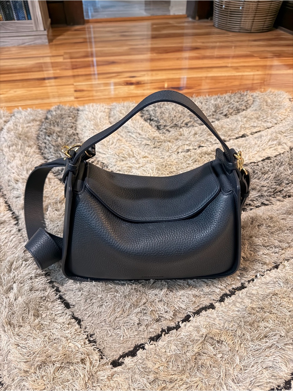The Horse Clementine Bag in Navy Blue